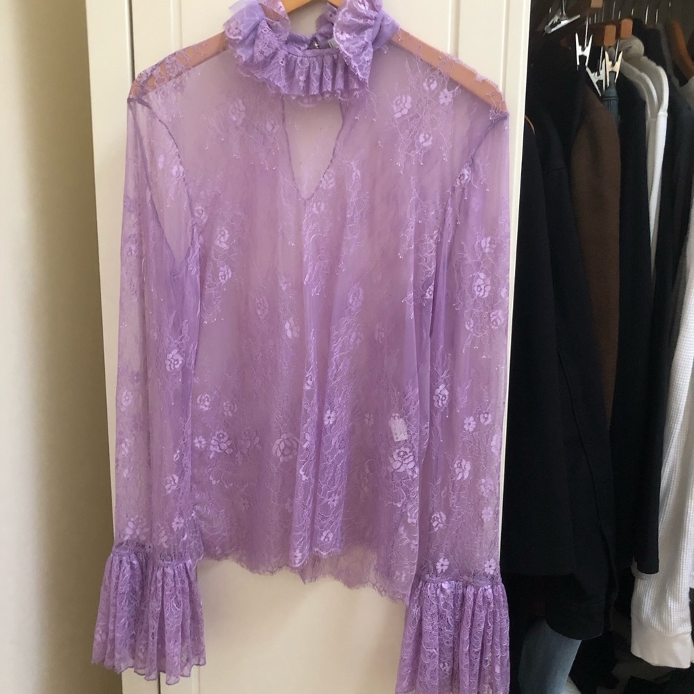 *PALOMO SPAIN SS18* LACE TOP